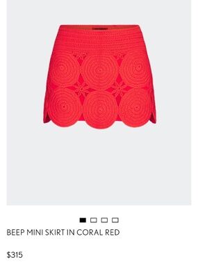 SIMON MILLER BEEP BEEP SKIRT